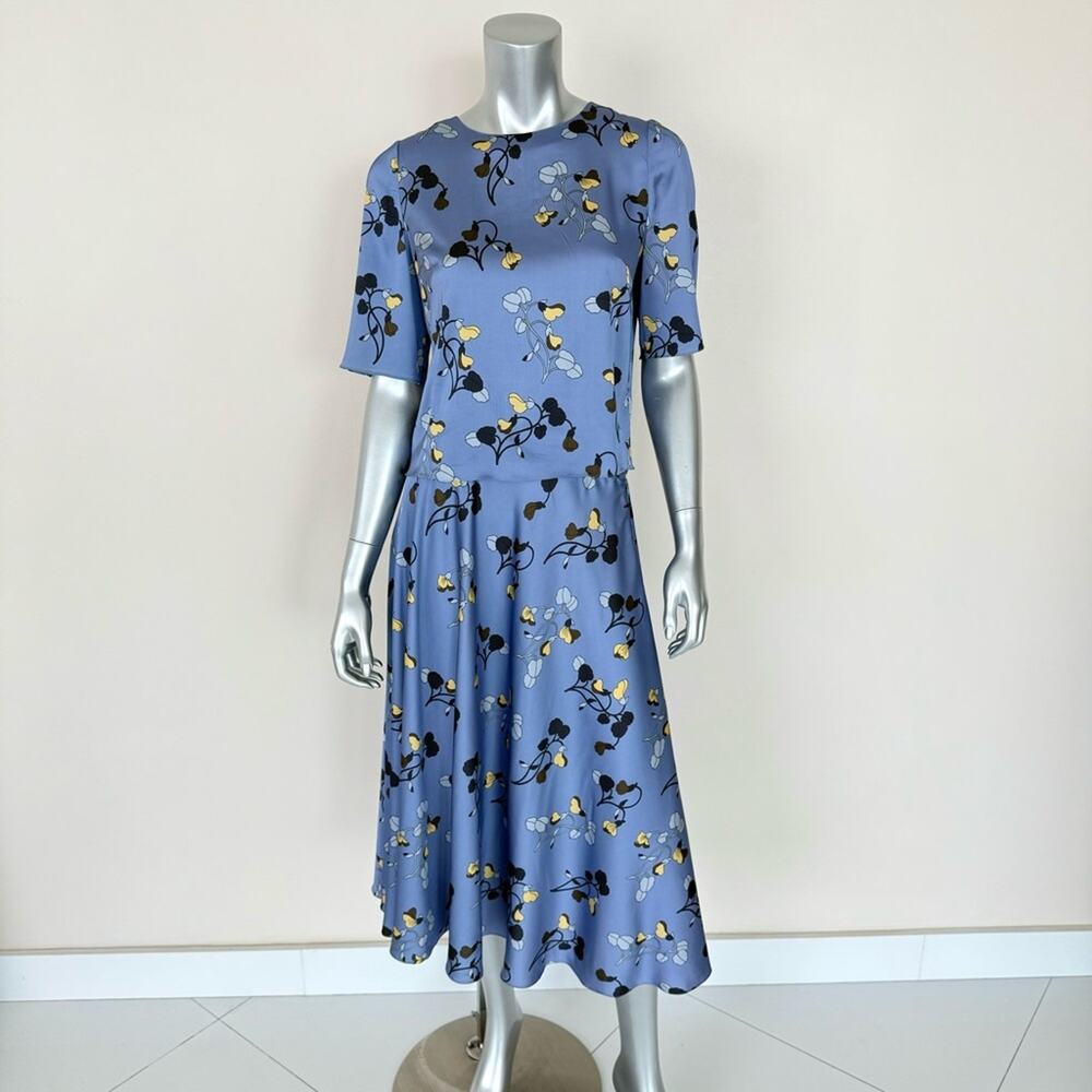 Unbranded custom made women silk  skirt/top set size 6 US